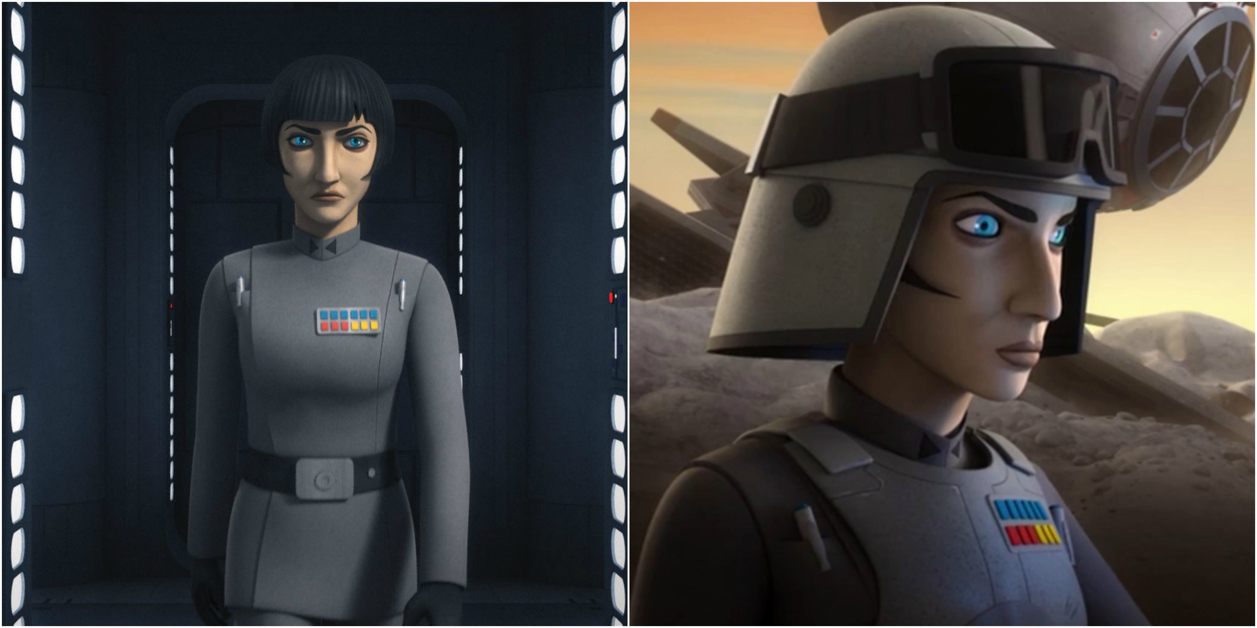 Arihnda Pryce was the Governor of the Lothal sector for the Galactic Empire...